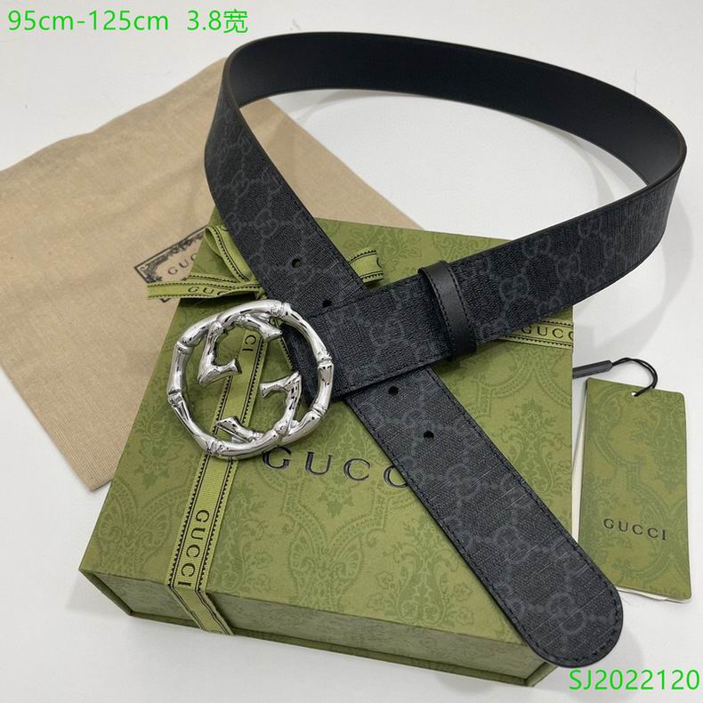 Gucci belt 38mmX95-125cm 7D (5)